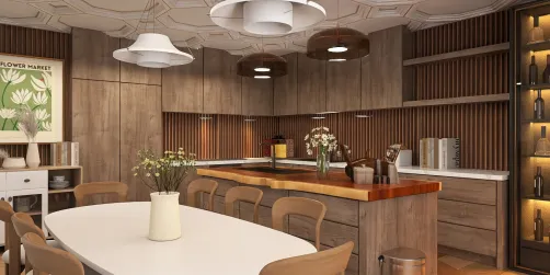 AI Modeler Modern Kitchen 