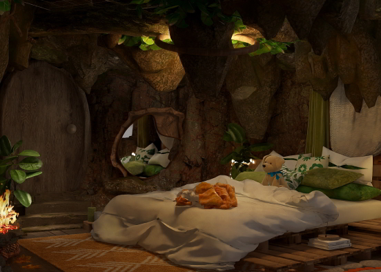 the charming cave  Design Rendering