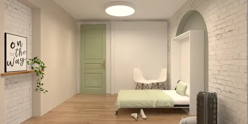 Quaint sleeping cabin