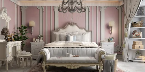 Dormitorio rosa