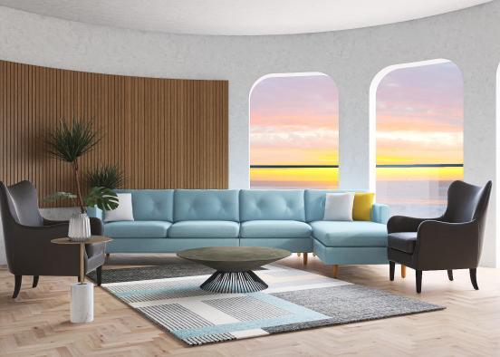 Cozy living room, sorry the poem is so cringy and bad! Design Rendering