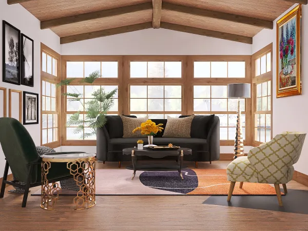 Professional interior design created with Homestyler 3D design software