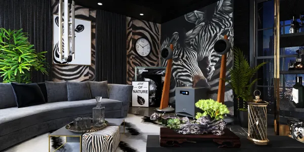 Professional interior design created with Homestyler 3D design software