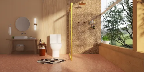 Estudo para o banheiro do sítio 