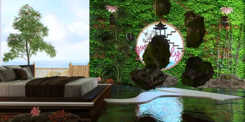 Outdoor bedroom relax Japan 