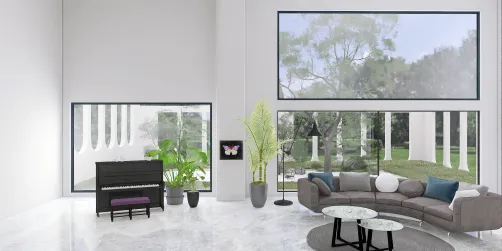 Living room minimalistic