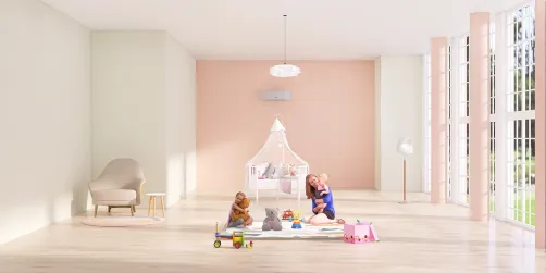 Baby girl bed room 