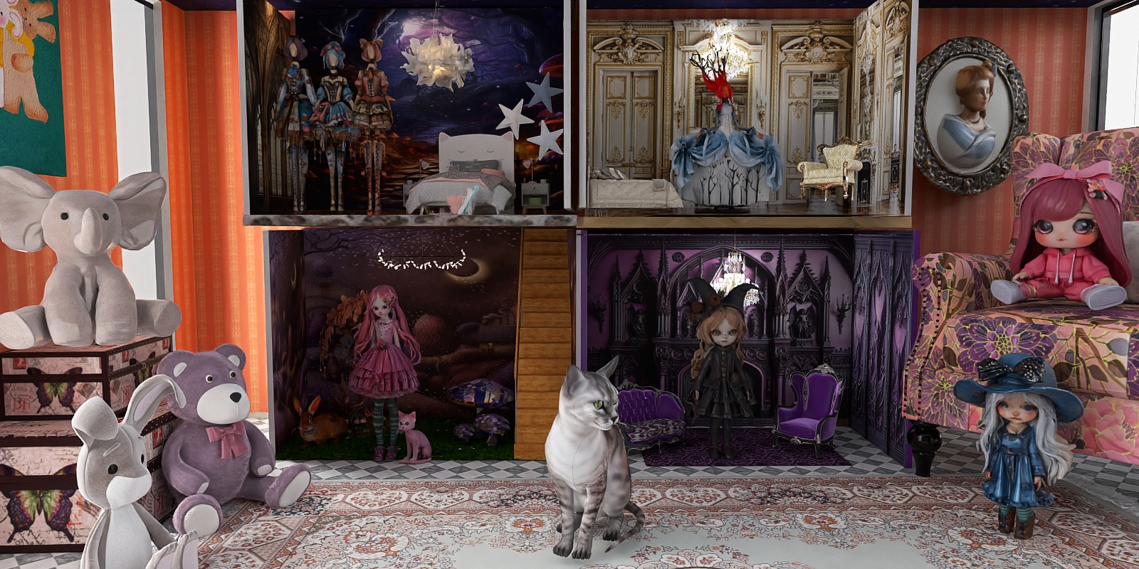 The Living Doll House