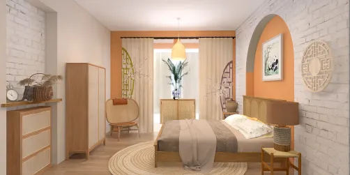 Rattan Bedroom 
