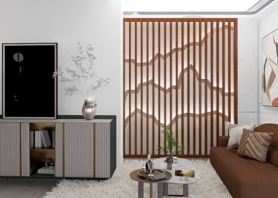 Sala de estar 🤍 Design Rendering