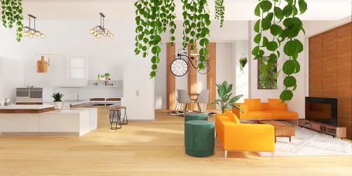 Living room/Dining room/Kitchen