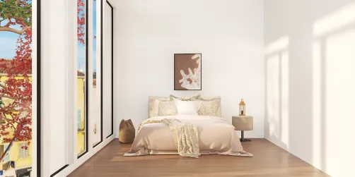Simple beige room