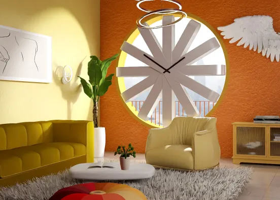 # living Renderização de Design