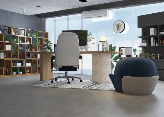 This office room! Design Rendering