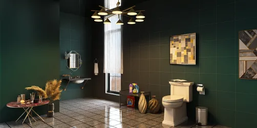 Cozy Minimalism of the restroom🚽🌿