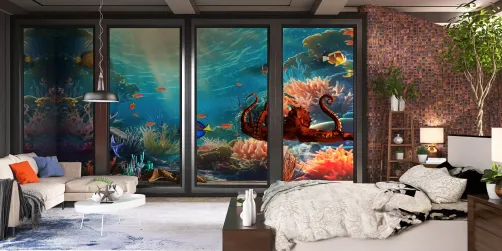 Underwater Bedroom 
