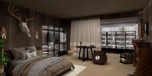 The worm design room for our winter.