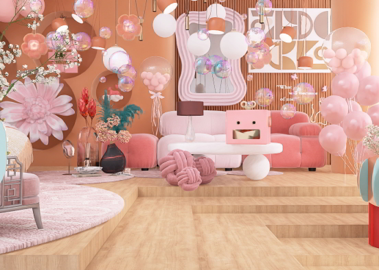 Funky in Pink 💗 Design Rendering
