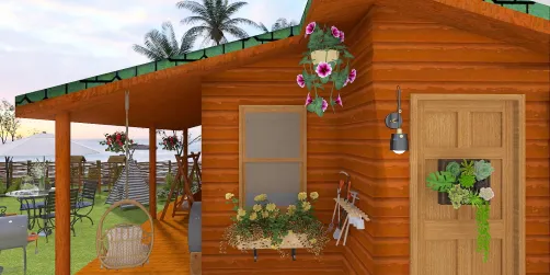 House by the sea, camping for the kids..
