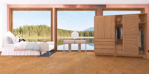 lake side bedroom
