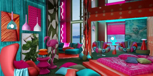 RedHot, Hot Pink, Aqua and Olive, Oh My!