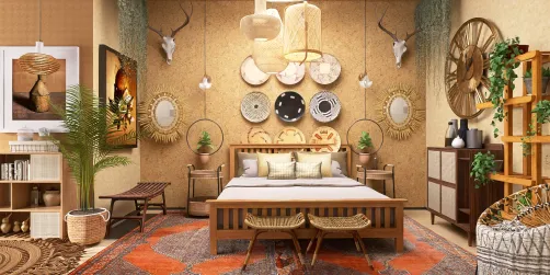 Boho bedroom 2