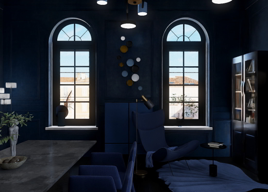 Blue darkness 💙🖤 Design Rendering