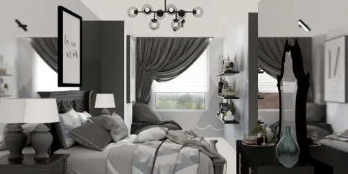 “Misty Peaks Retreat” Bedroom 