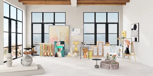 beach combers artist room