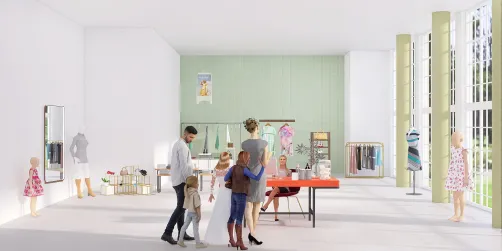 Clothes  store mall 