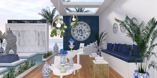 Dior pop up 💙