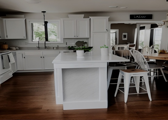 AI design of my kitchen! Design Rendering