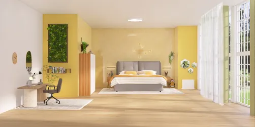 a pretty bedroom