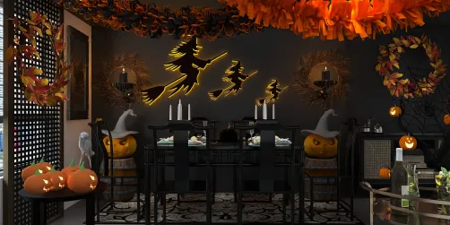 Halloween Dinner Party