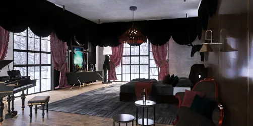 Gothic Bedroom