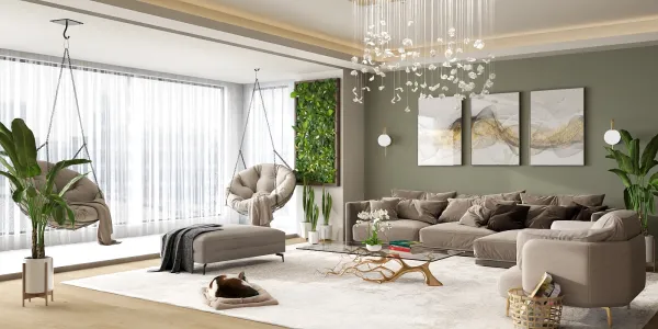 Professional interior design created with Homestyler 3D design software