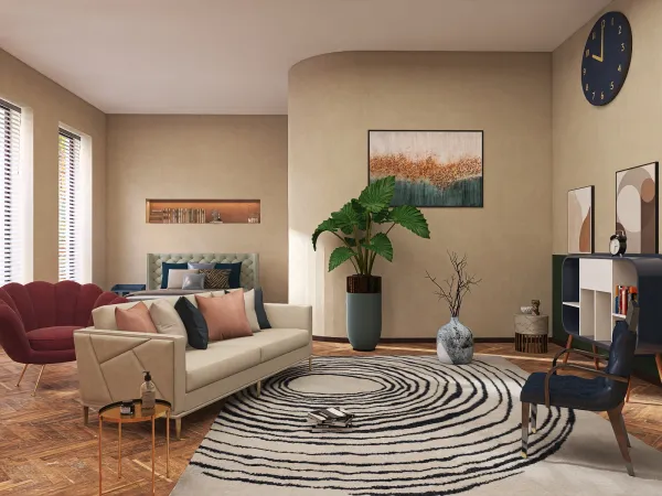 Professional interior design created with Homestyler 3D design software