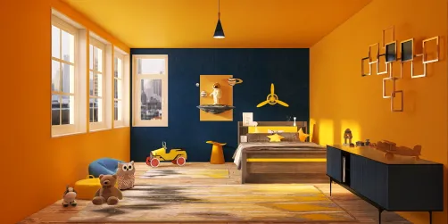 Baby boy bedroom
