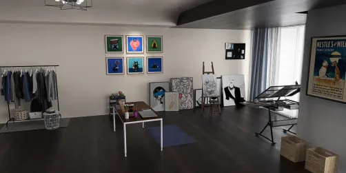 Art Student Studio Apartment