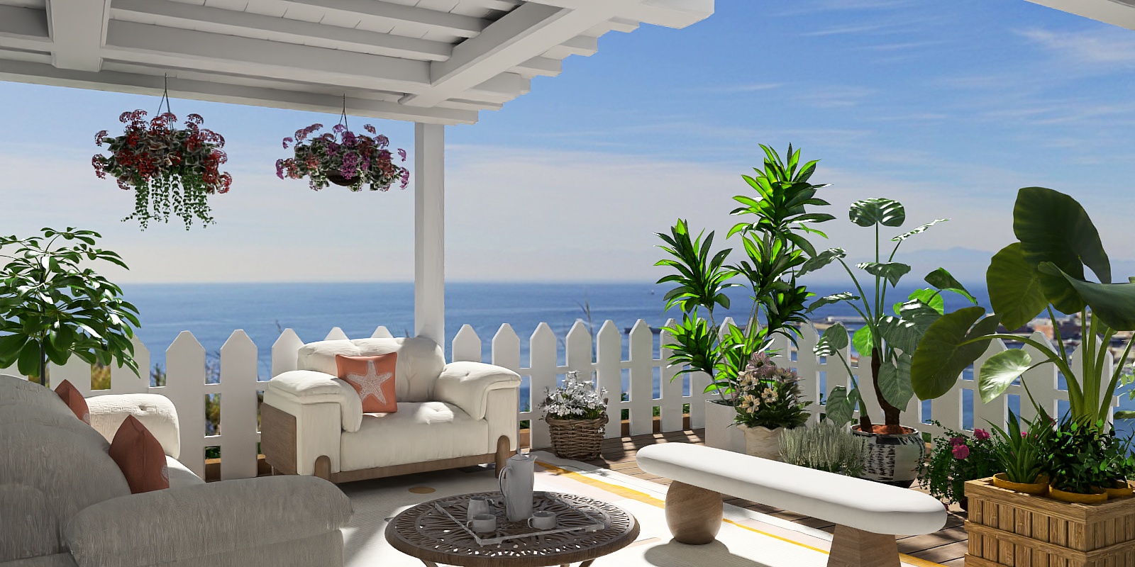 Serene Terrace Escape