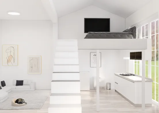 Mini apartment  Design Rendering