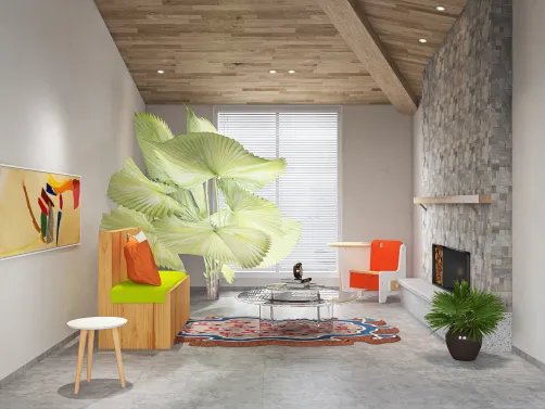 Modern gym interior design 