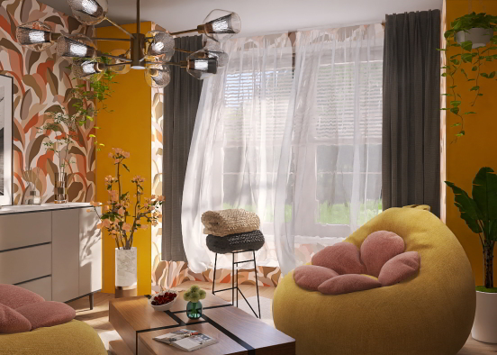 living room 🌹 Design Rendering