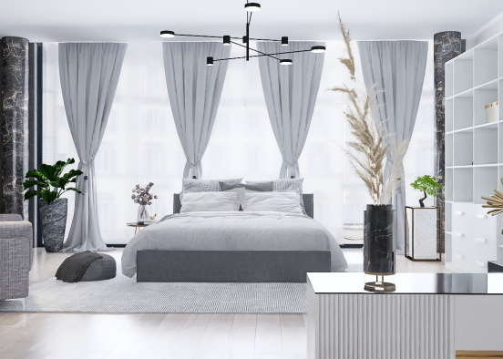 Minimalist Room 🩶 Design Rendering