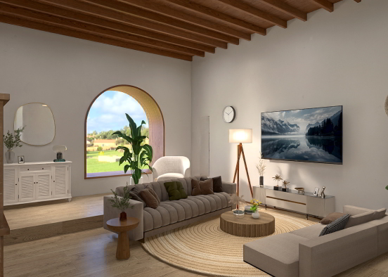 cozy living room design 🫶🌻 Design Rendering