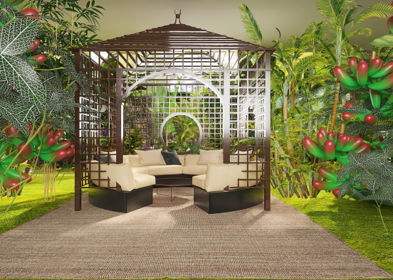 outdoor hang out  Design Rendering