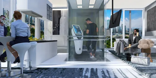 Apartamento con tecnología del futuro 