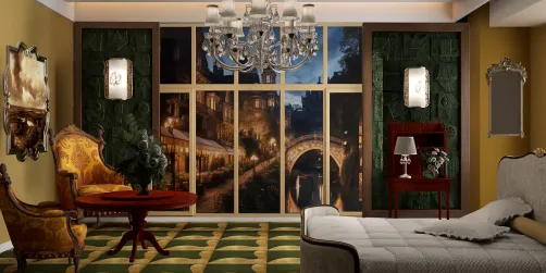 European hotel room #1