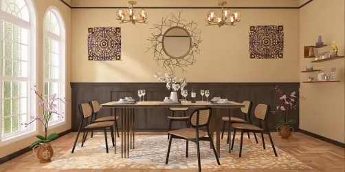 classic dining room