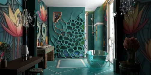 Green Bathroom